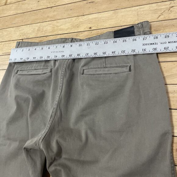 RAILS Chino Pants Men 34 Slim Straight Thomas Faded Olive Lightweight 34x32 - Picture 10 of 16